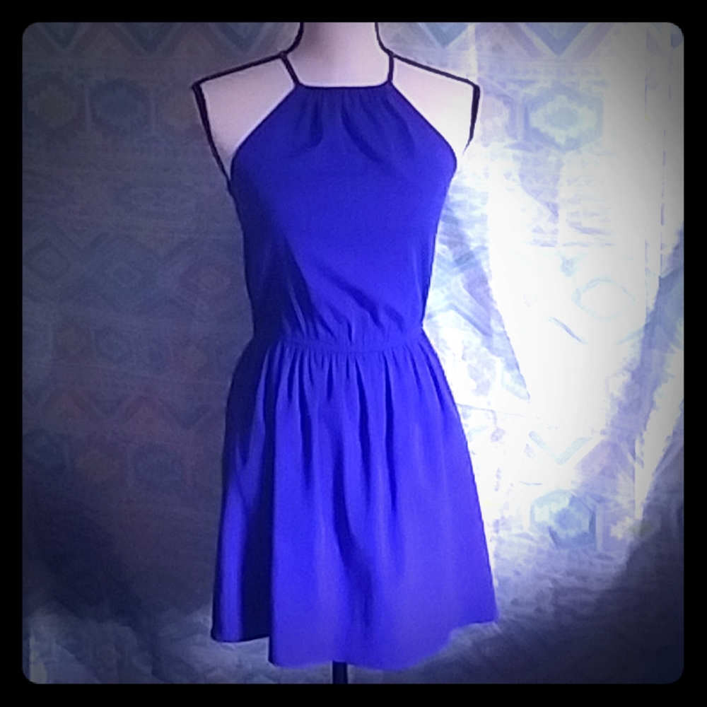 American Eagle Outfitters Blue Summer Dress xxs